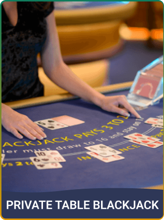Private Table Blackjack