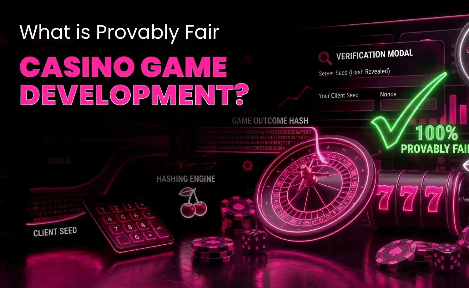 What is Provably Fair Casino Game Development