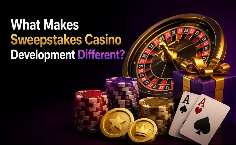What Makes Sweepstakes Casino Development Different